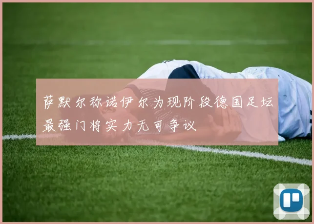 萨默尔称诺伊尔为现阶段德国足坛最强门将实力无可争议